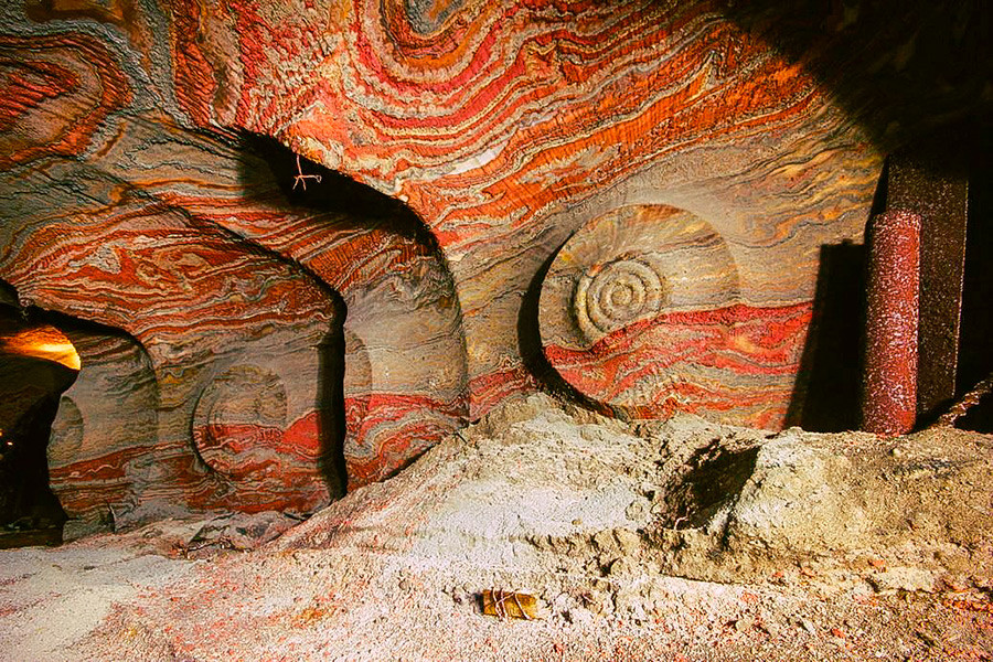 Salt mines outside Yekaterinburg