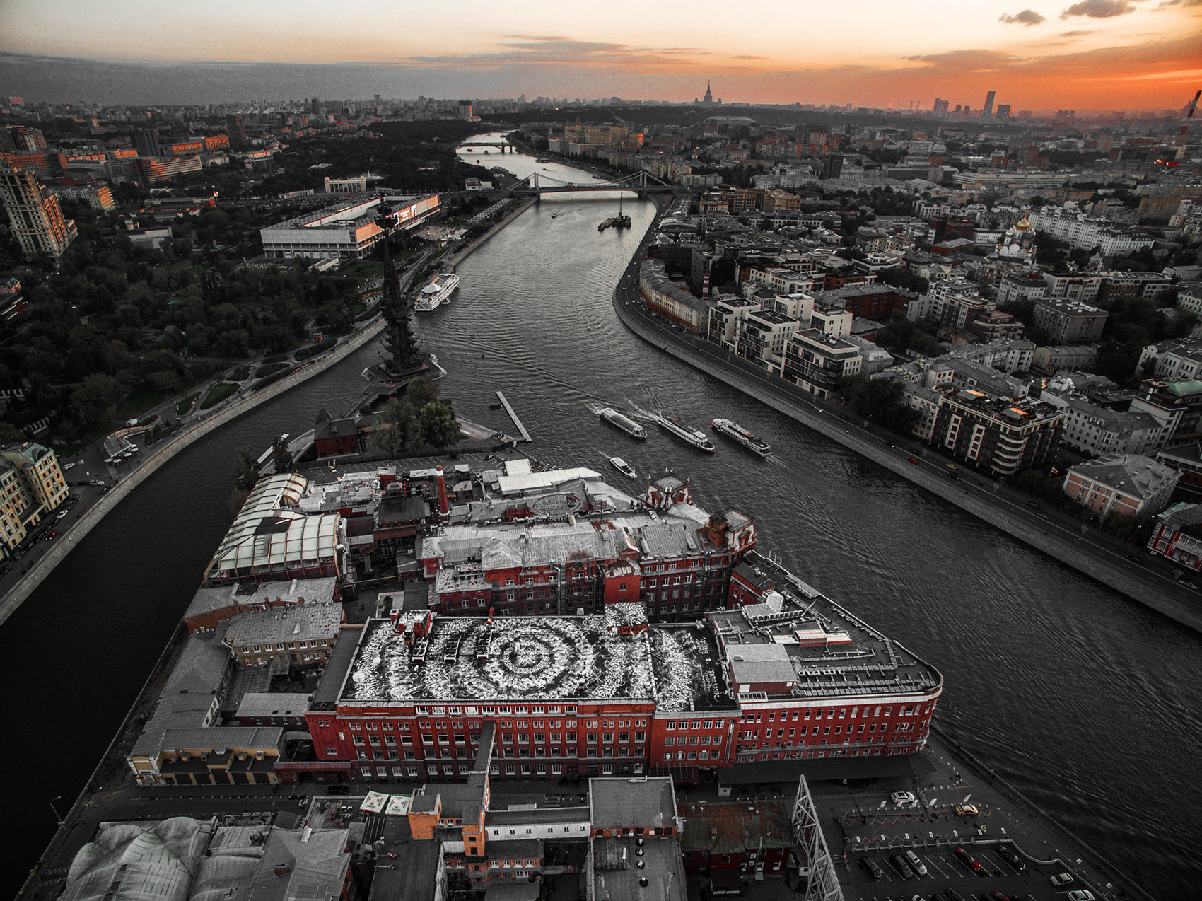 Red October rooftop