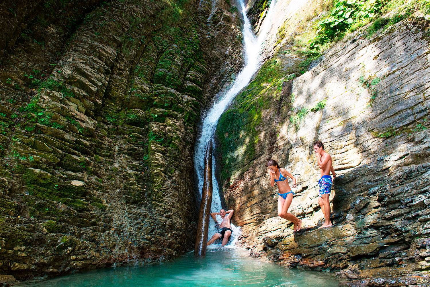 Orekhovsky waterfall