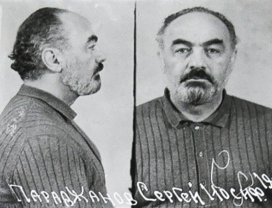 Serguêi Paradjanov preso.