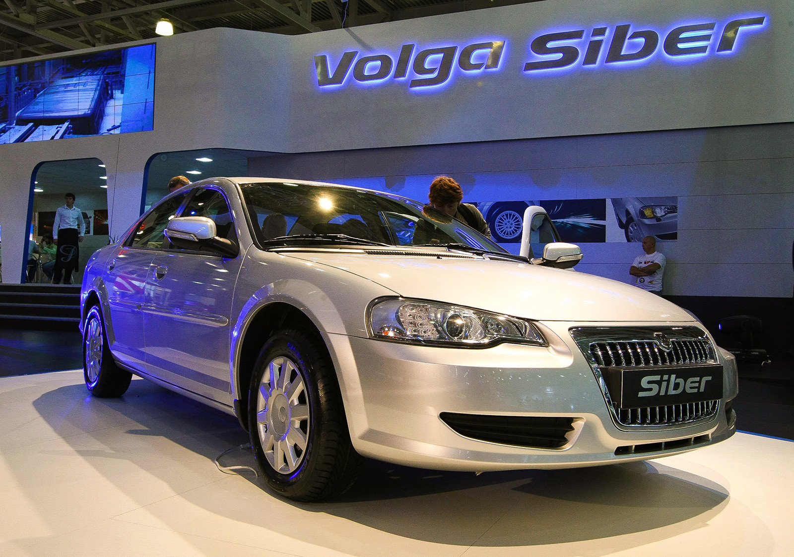 Volga Siber на Међународном сајму аутомобила у изложбеном центру „Крокус Експо“