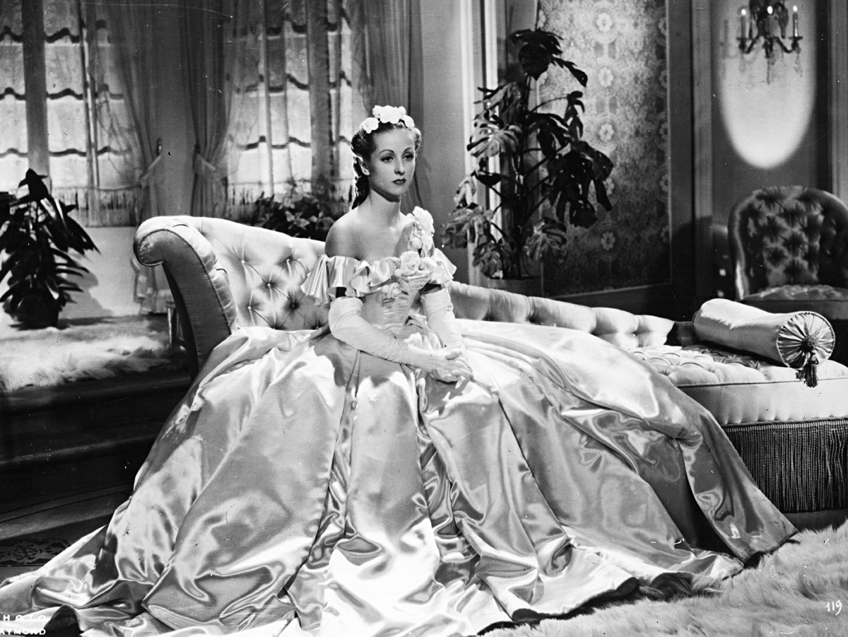 Danielle Darrieux in a scene from the film 'Katia'