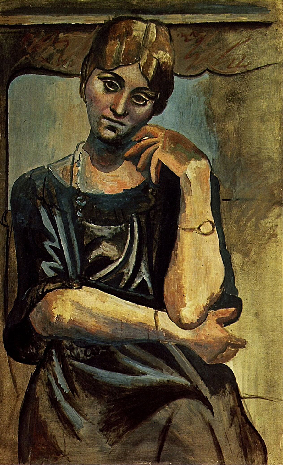 picasso painting of wife