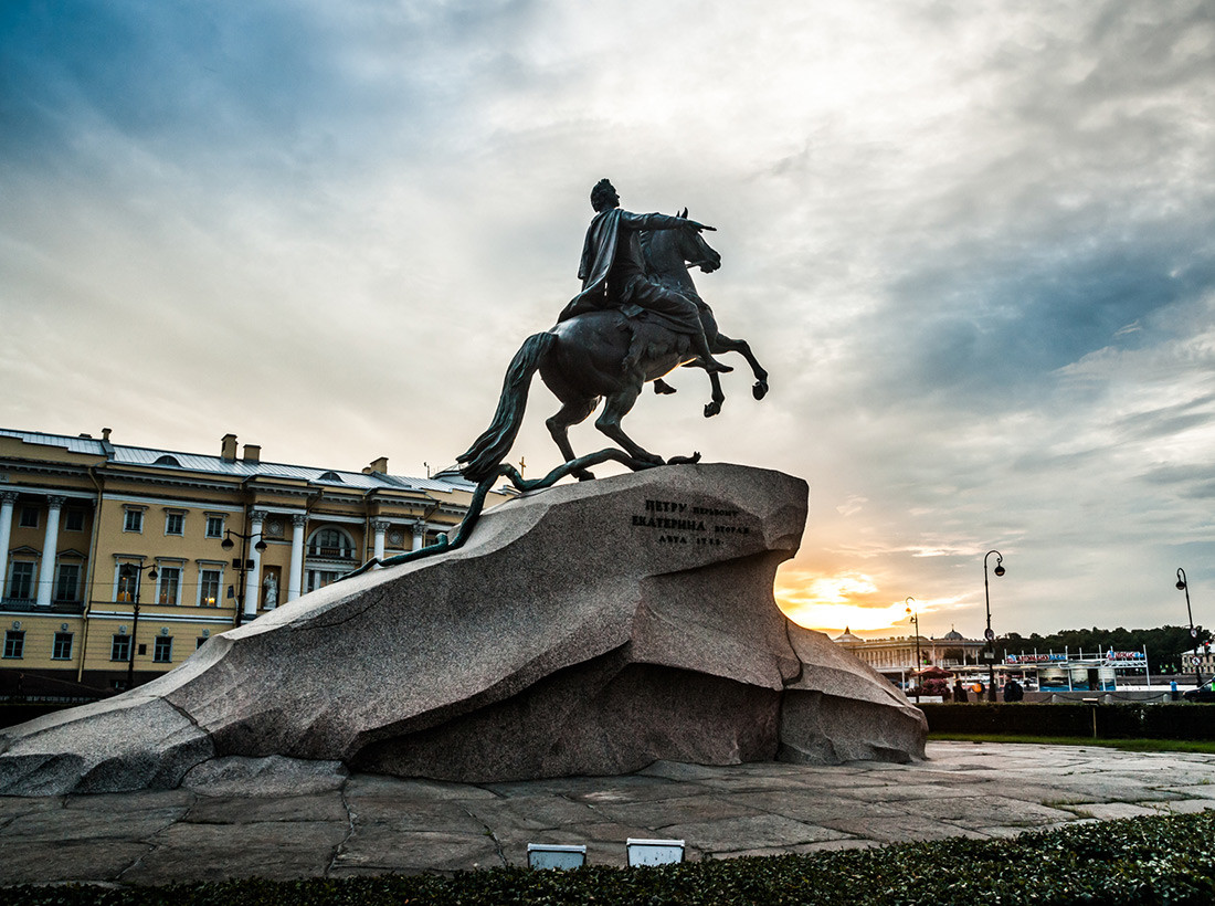 'The Bronze Horseman' statue to Peter the Great