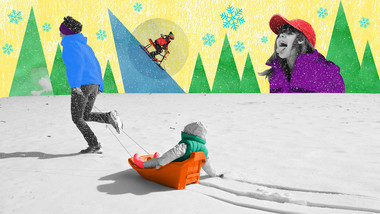 Fünf russische Spiele zum Genießen des Winters im Freien mit den Kindern