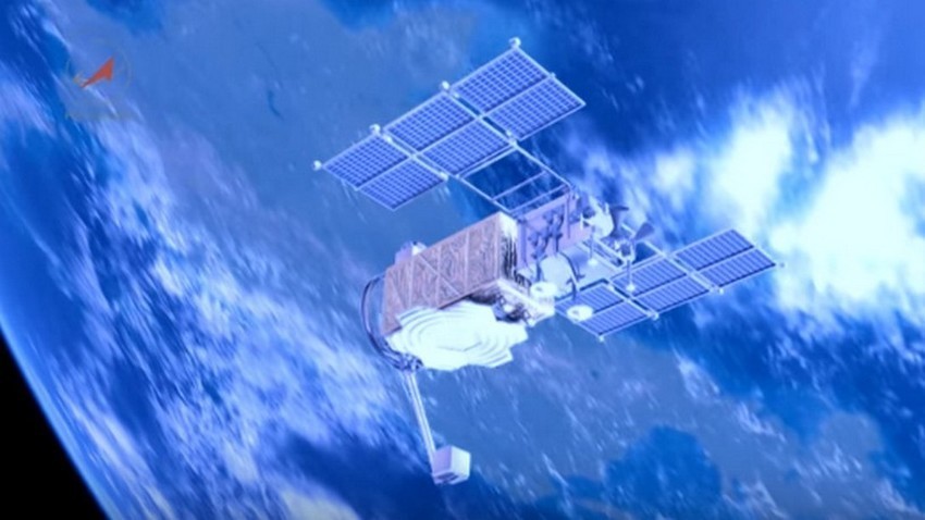 Сателитот „Ломоносов“ во орбитата.