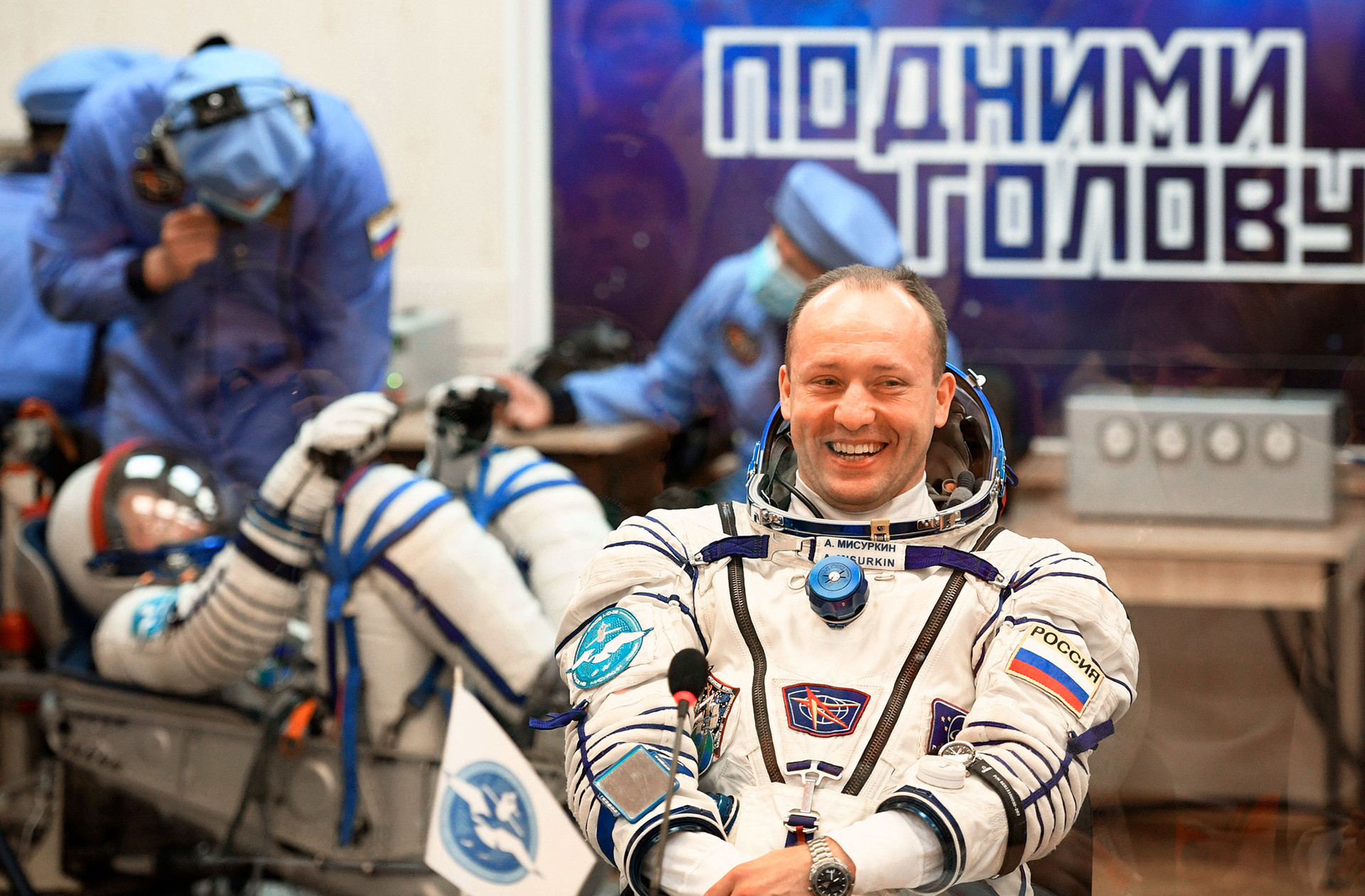 Александар Мисуркин, члан 53/54. посаде Међународне свемирске станице