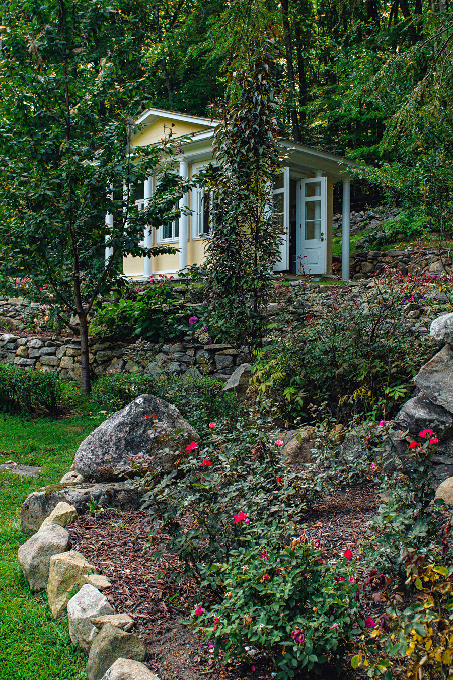 Tolstoy garden in Connecticut