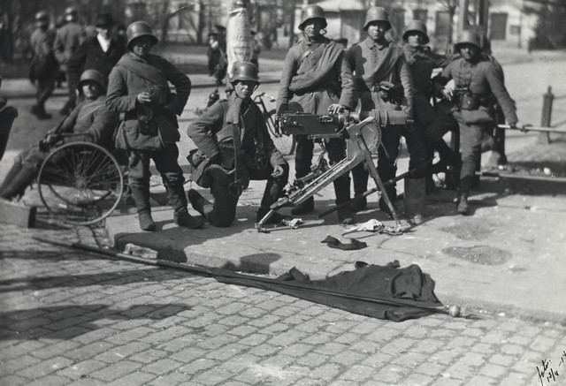 Die deutschen Soldaten in Helsinki
