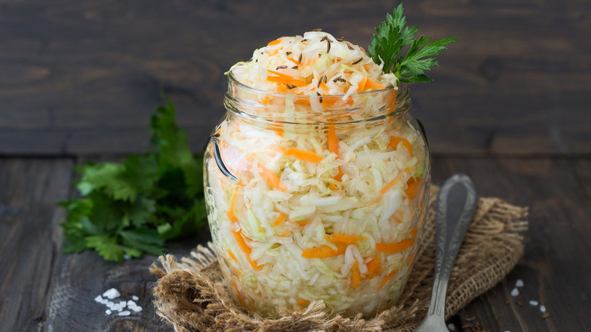 Make pickled cabbage like a Russian babushka