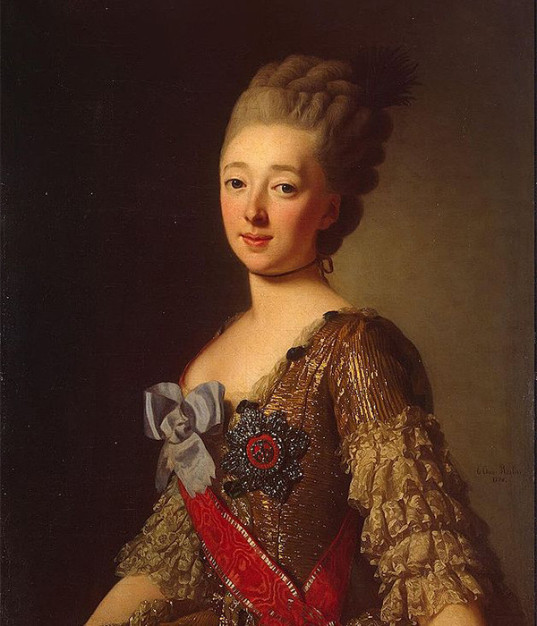 “Retrato de Natalia Alexéyevna de Rusia”, Alexander Roslin, 1776