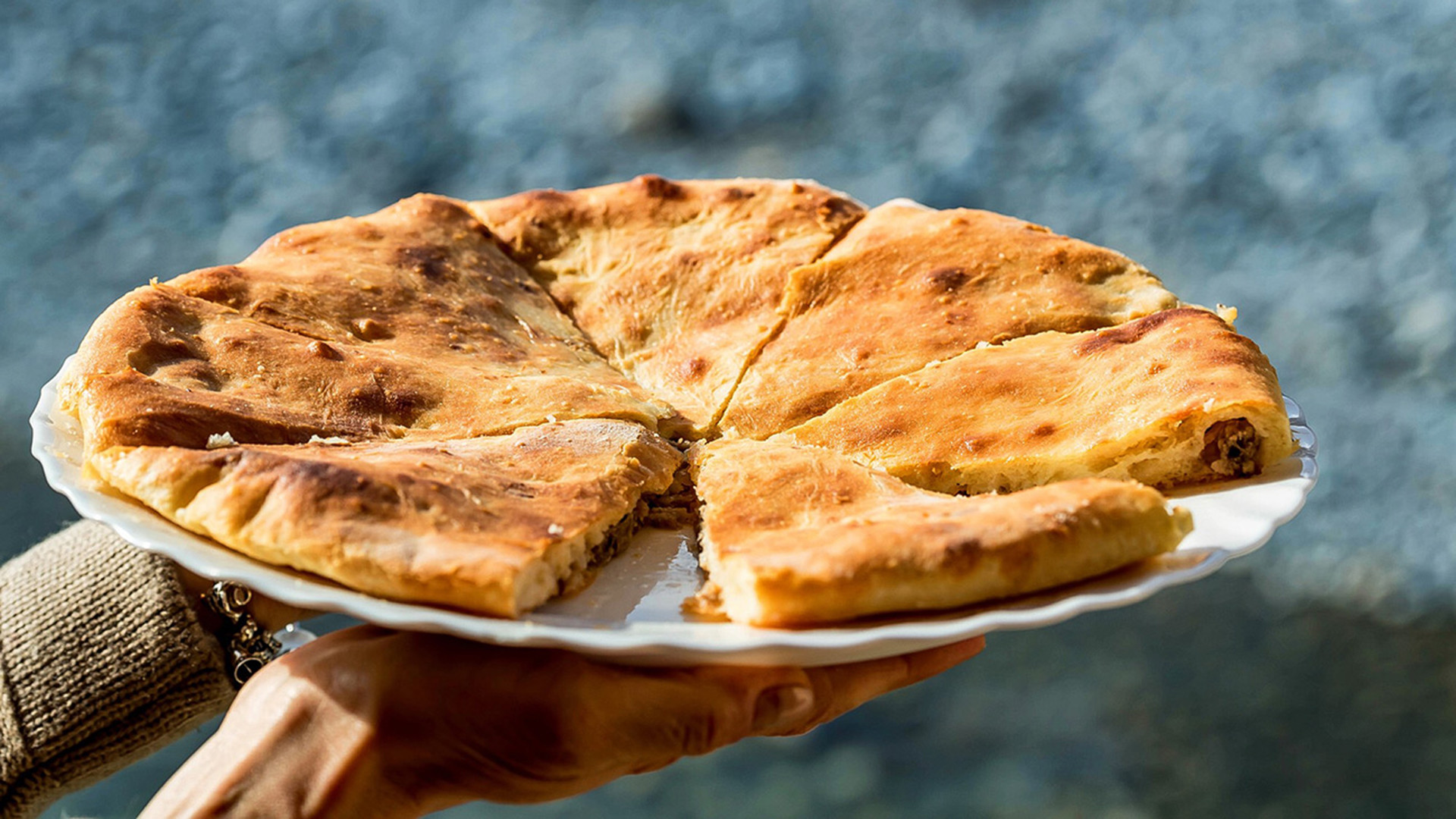 Khychins are a vital element in Karachay-Cherkessia cuisine. 