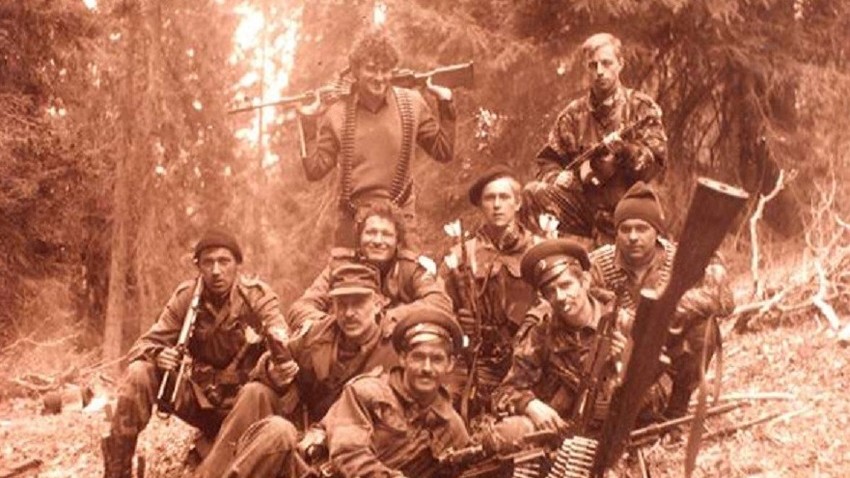 Козаци крај Вишеграда, пролеће '93