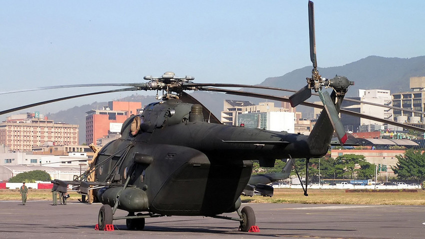 Mil Mi-17 Zračnih snaga Venezuele.


