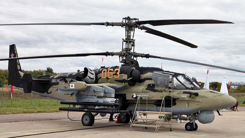Helicóptero Ka-52.