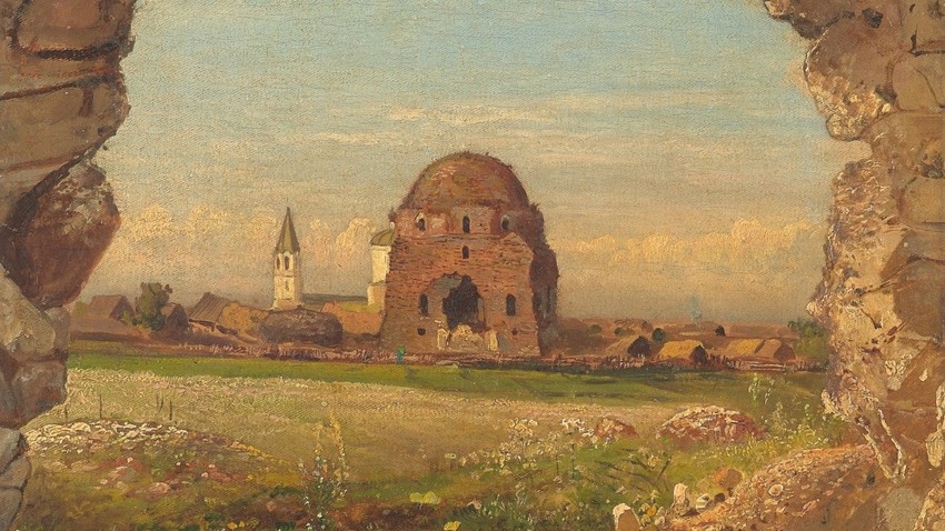 Саврасов А.К., Село Болгари. 1872