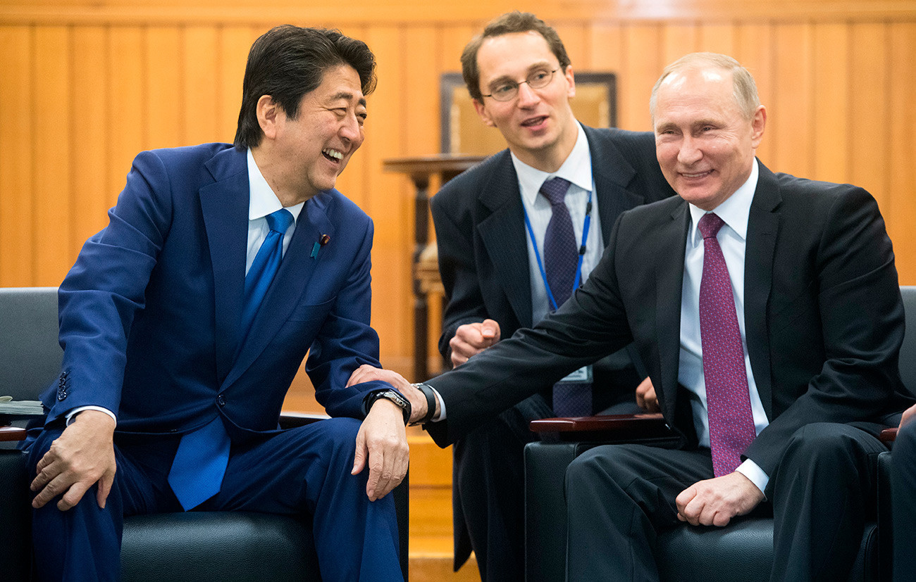 Putin i Shinzo Abe