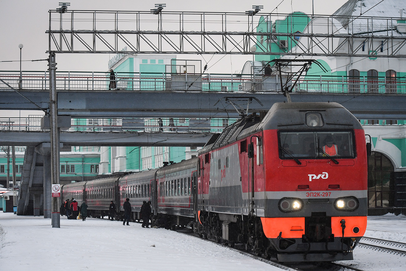 Glavna železniška postaja v Novosibirsku
