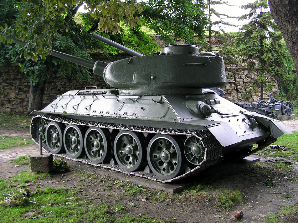 T-34 en el Museo Militar de Belgrado.