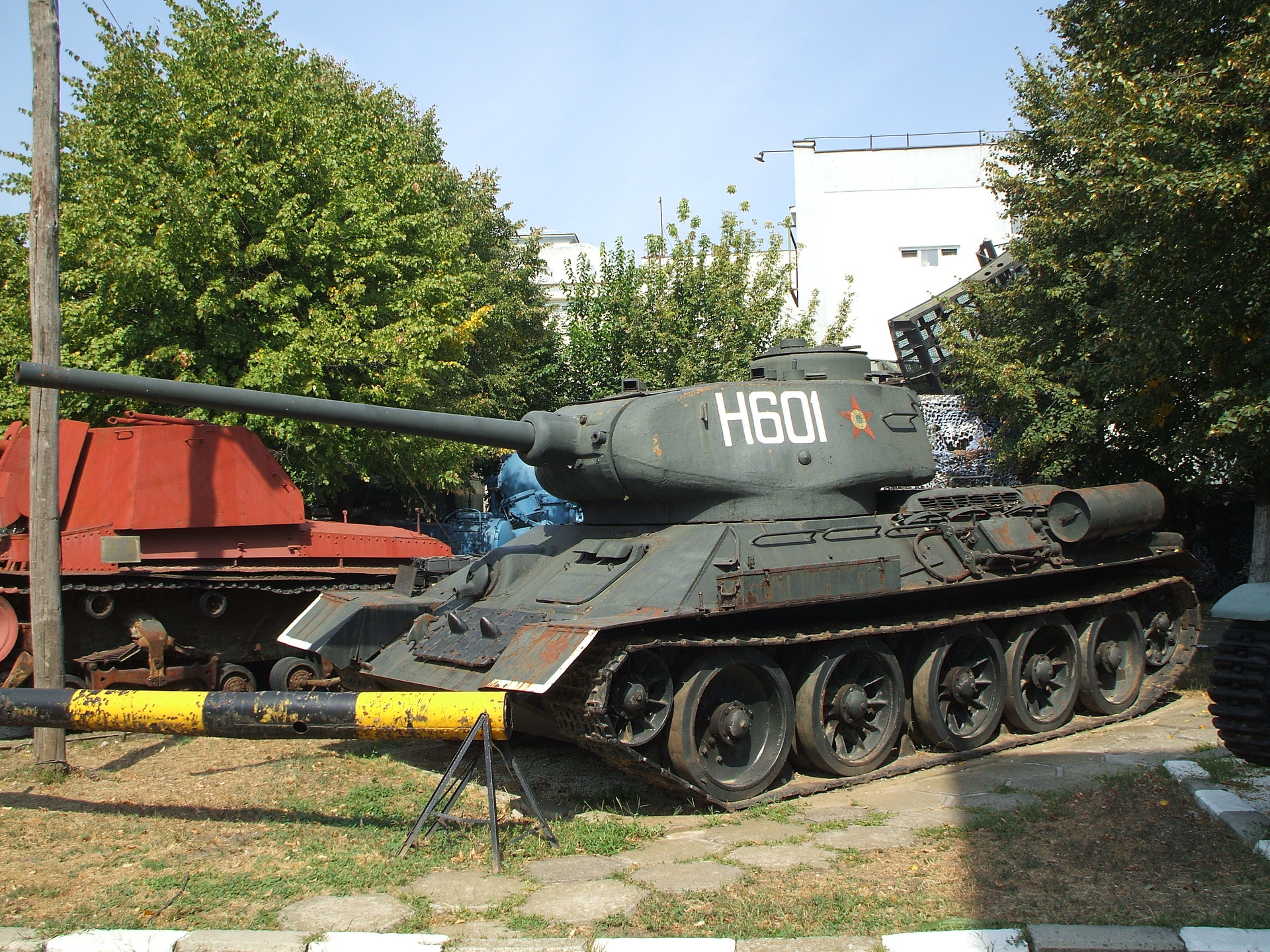 T-34 en el Museo Militar Nacional Rey Ferdinand de Bucarest.