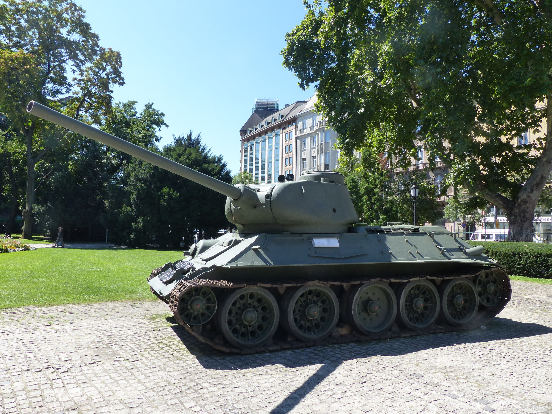 T-34 en el Museo Nacional Húngaro.