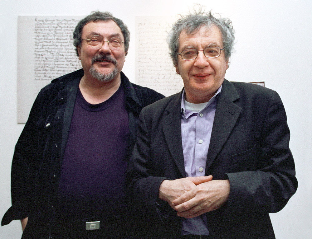 Vitalij Komar i Aleksandar Melamid, 2002.

