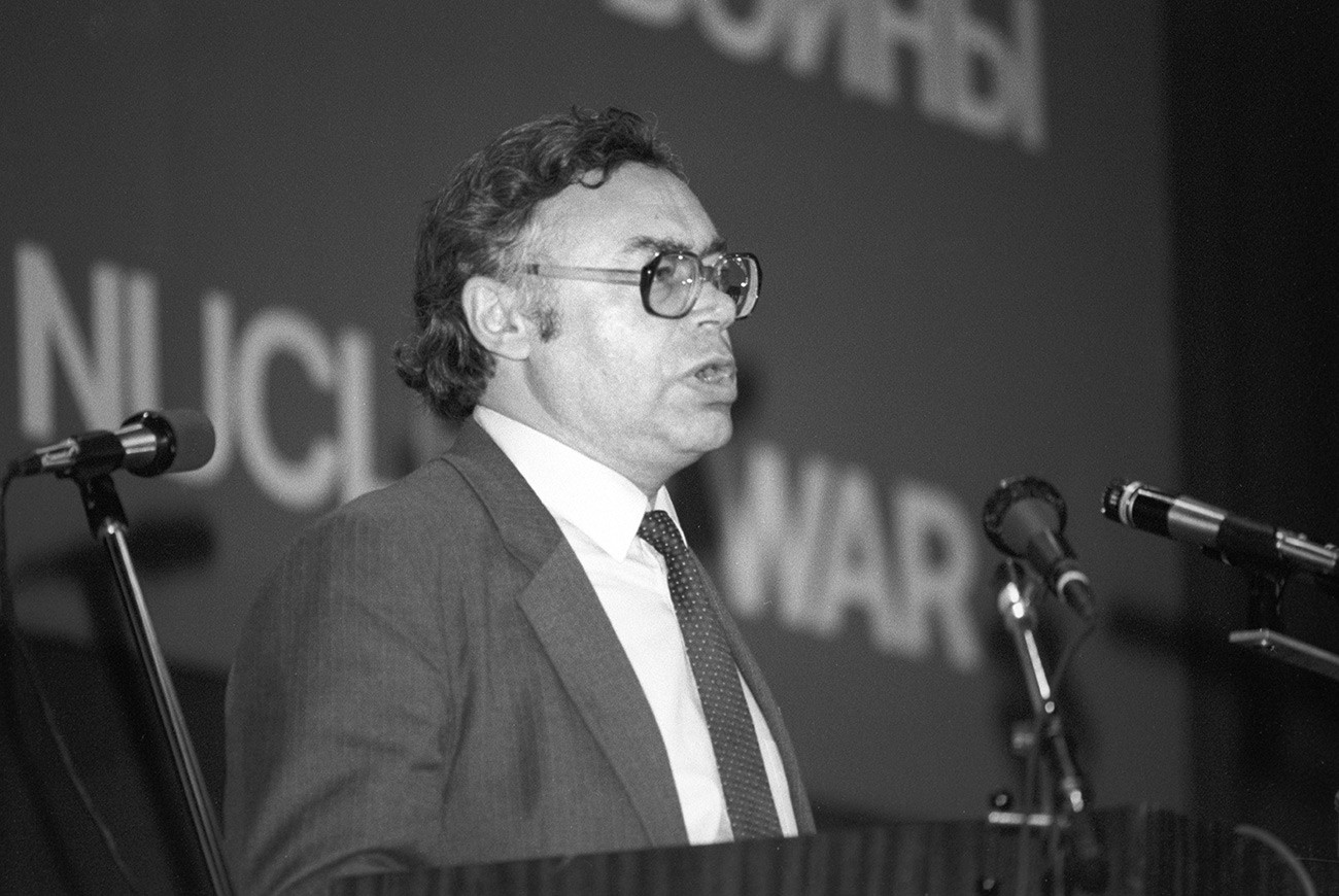 Georgy Golitsyn, a colleague of Sagan's, whose research showed the dangers of a nuclear winter.