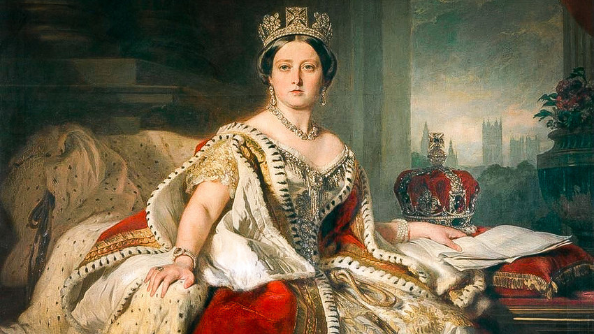 Retrato de Rainha Vitória