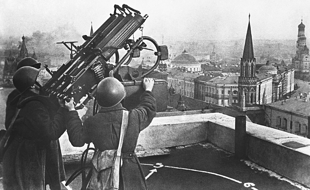 Великата отечествена война, 1941 г. Москва, СССР.