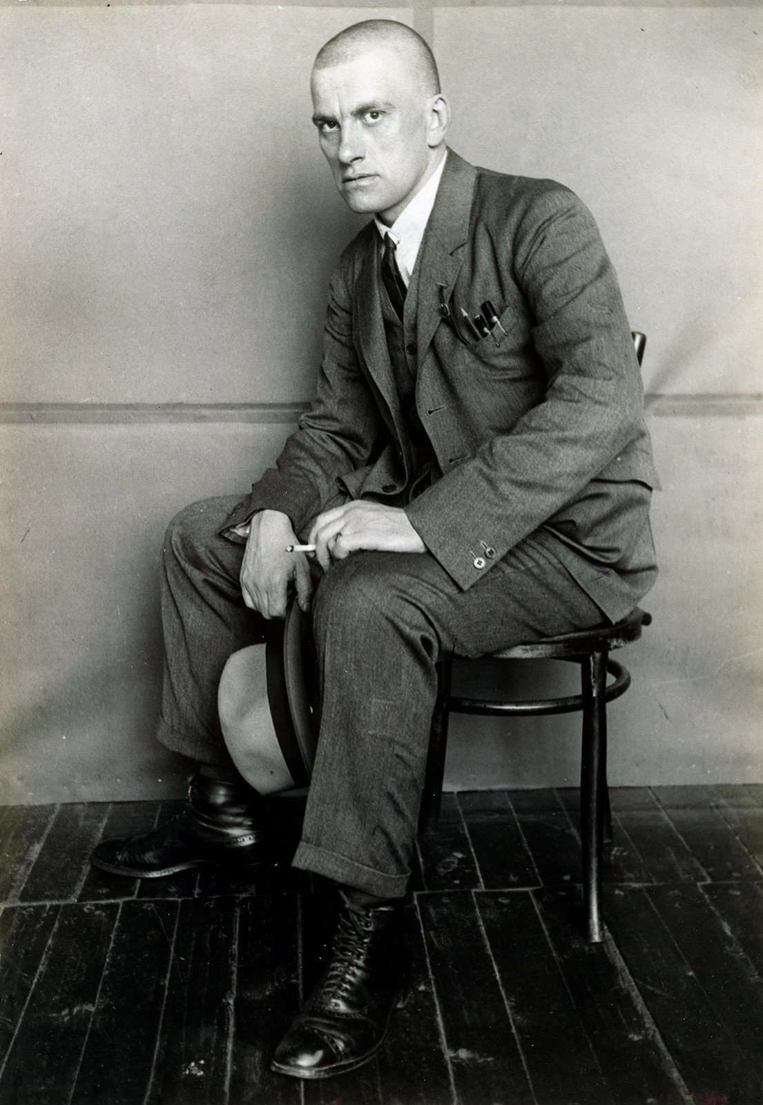 Portrait de Vladimir Maïakovski, 1924
