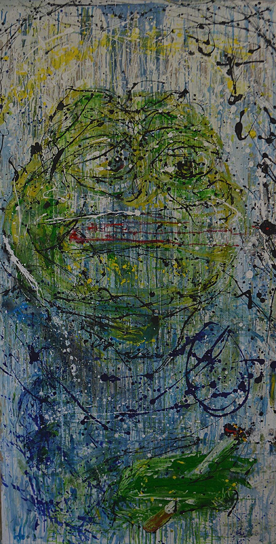 Pepe Pollock (based on several works by Jackson Pollock).