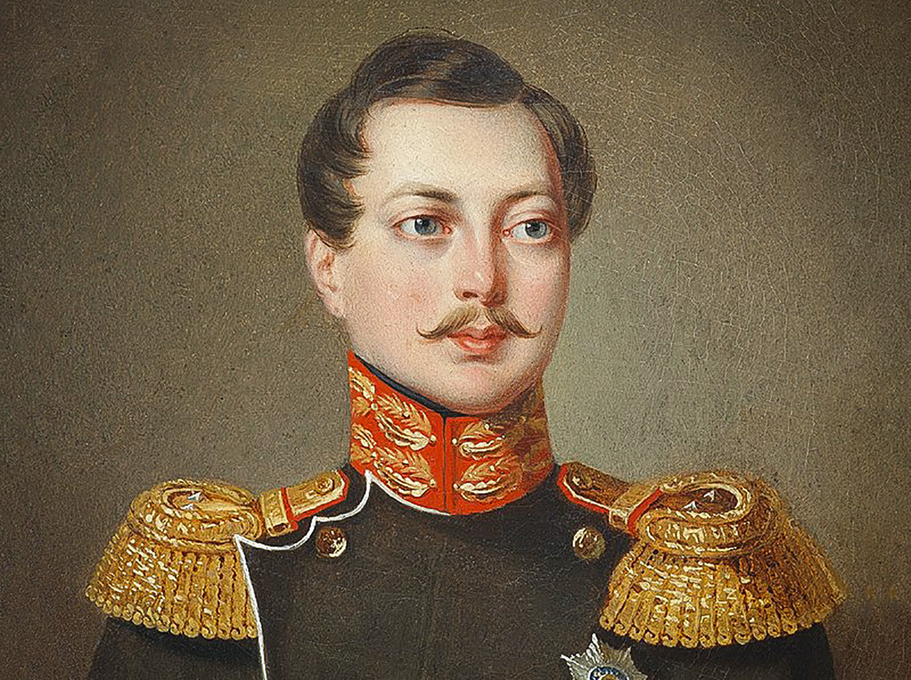 Alexander II muda, saat itu — tsarevich dan pewaris tahta Rusia.