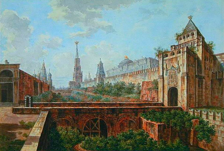 Алевизовиот ров кај Никољската кула

