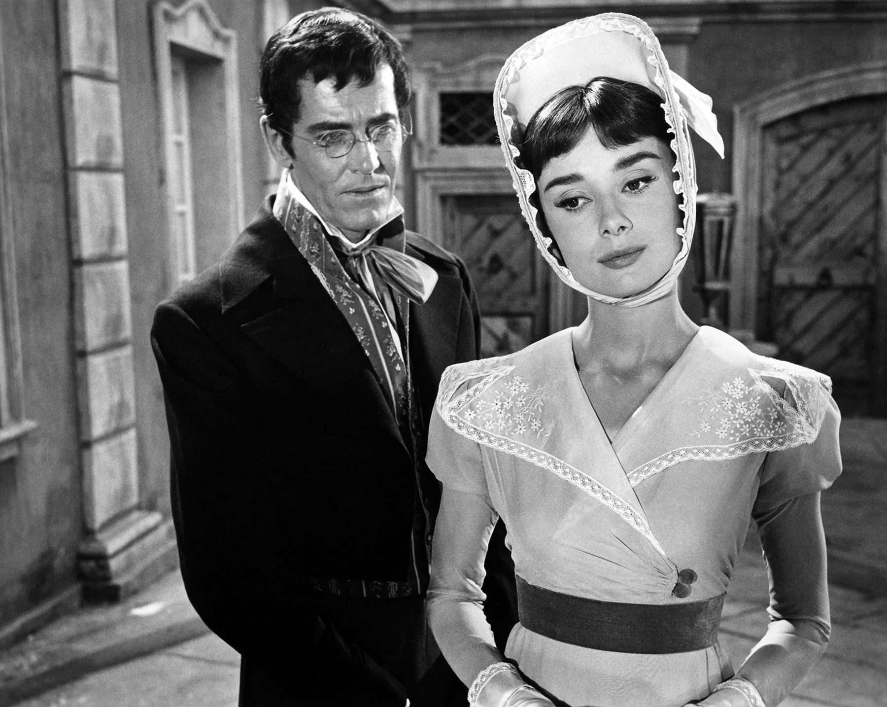 Audrey Hepburn was one of many actresses to portray Natasha Rostova, Tolstoy's ideal woman, on the screen.