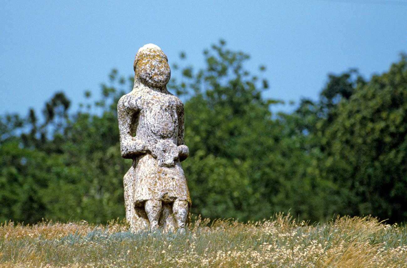 One of Polovtsian traditional stone babas