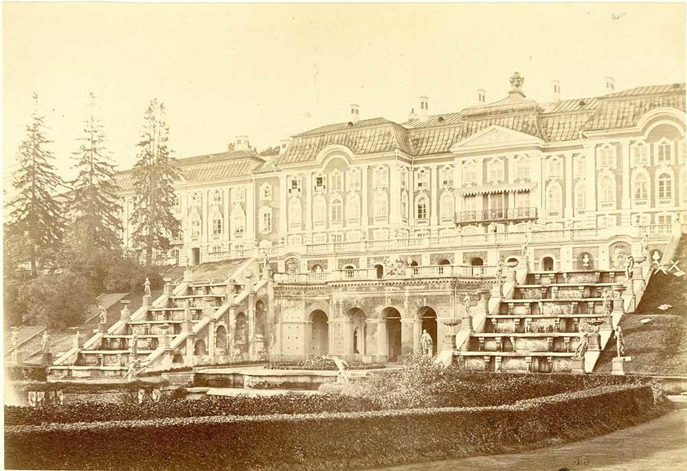 Петерхофски дворец, 1860 г.