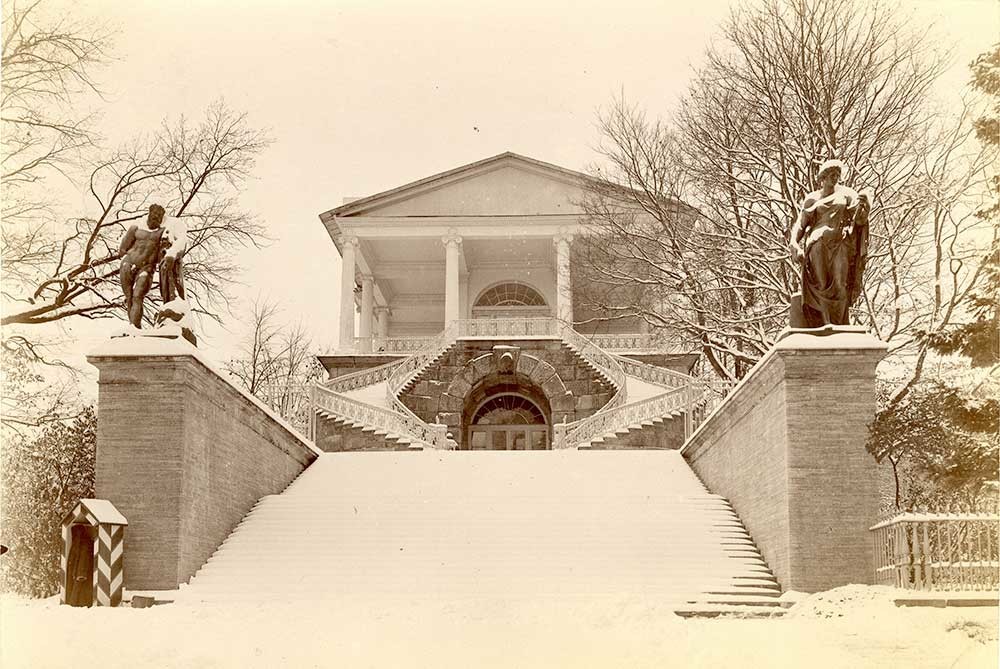 Камеронова галерия в Екатерининския парк на Царско село, 1900 г. 