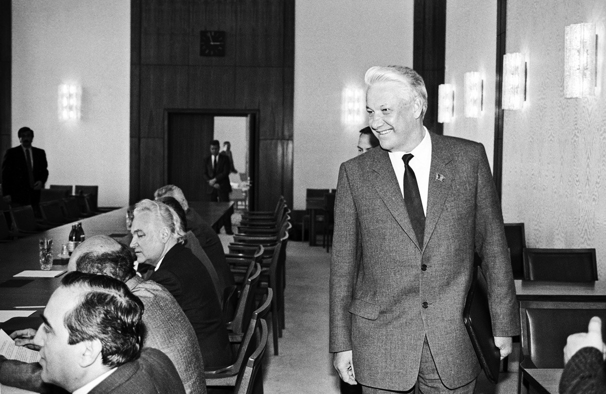 Boris Jelcin leta 1990