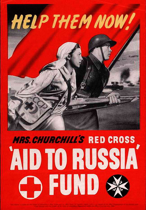 Carteles occidentales de apoyo a las tropas soviéticas durante la Segunda  Guerra Mundial (Imágenes) - Russia Beyond ES