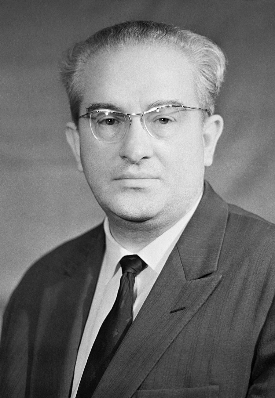 Yury Andropov in 1962.