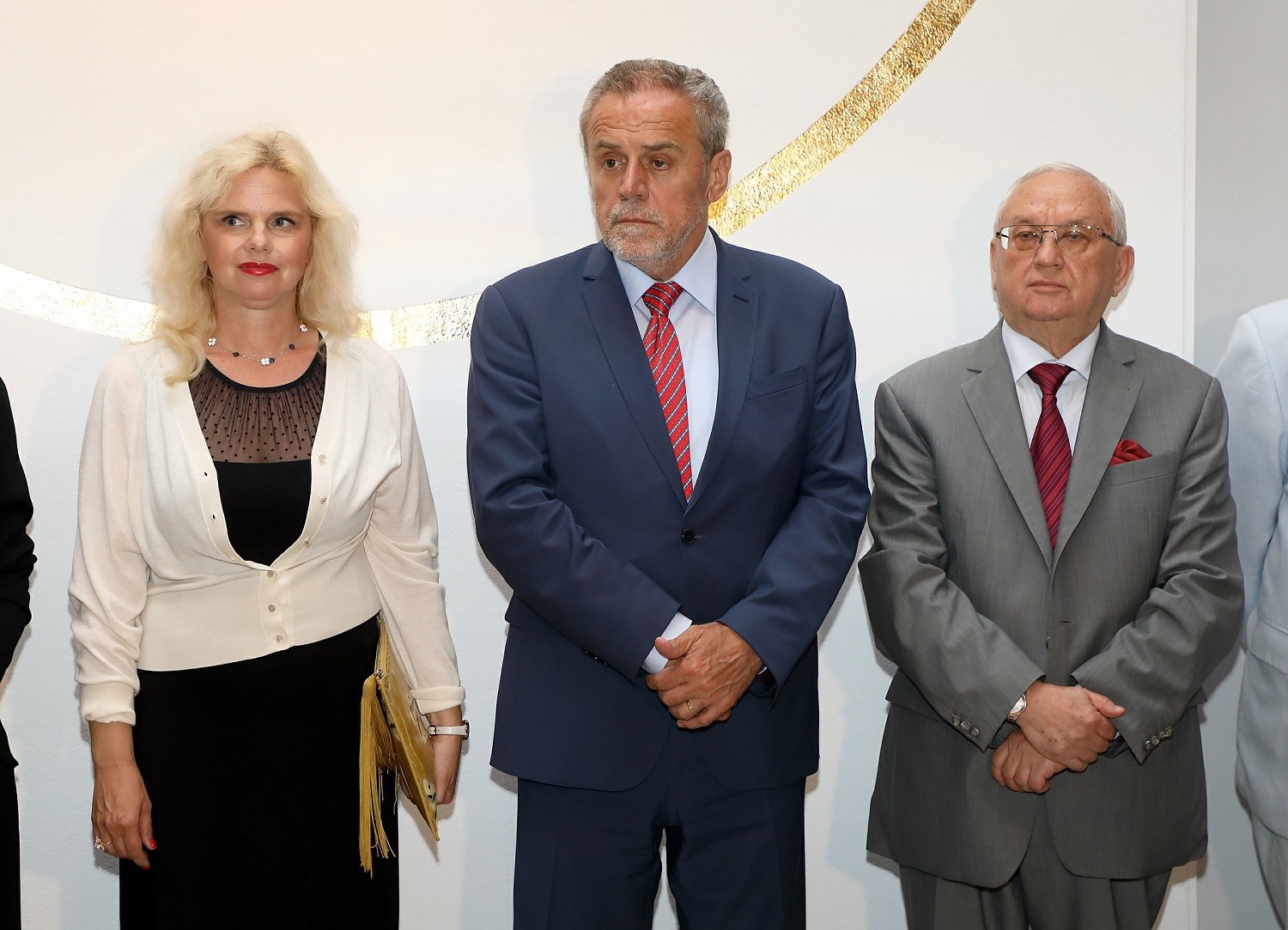 Izložbu je otvorio gradonačelnik Grada Zagreba Milan Bandić u prisustvu Nj.E. Anvara Azimova, Veleposlanika Ruske Federacije u Republici Hrvatskoj.
