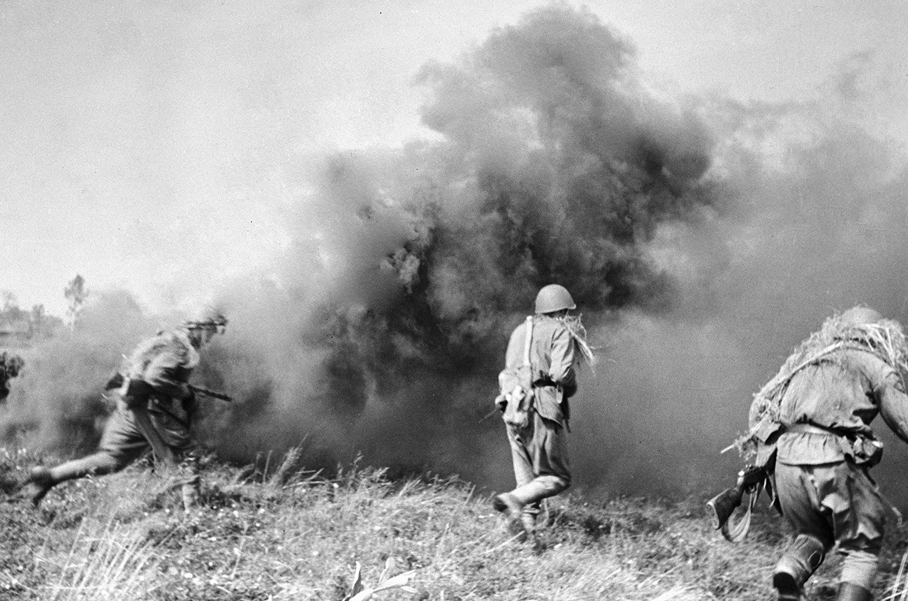 Фото боев в великую отечественную войну