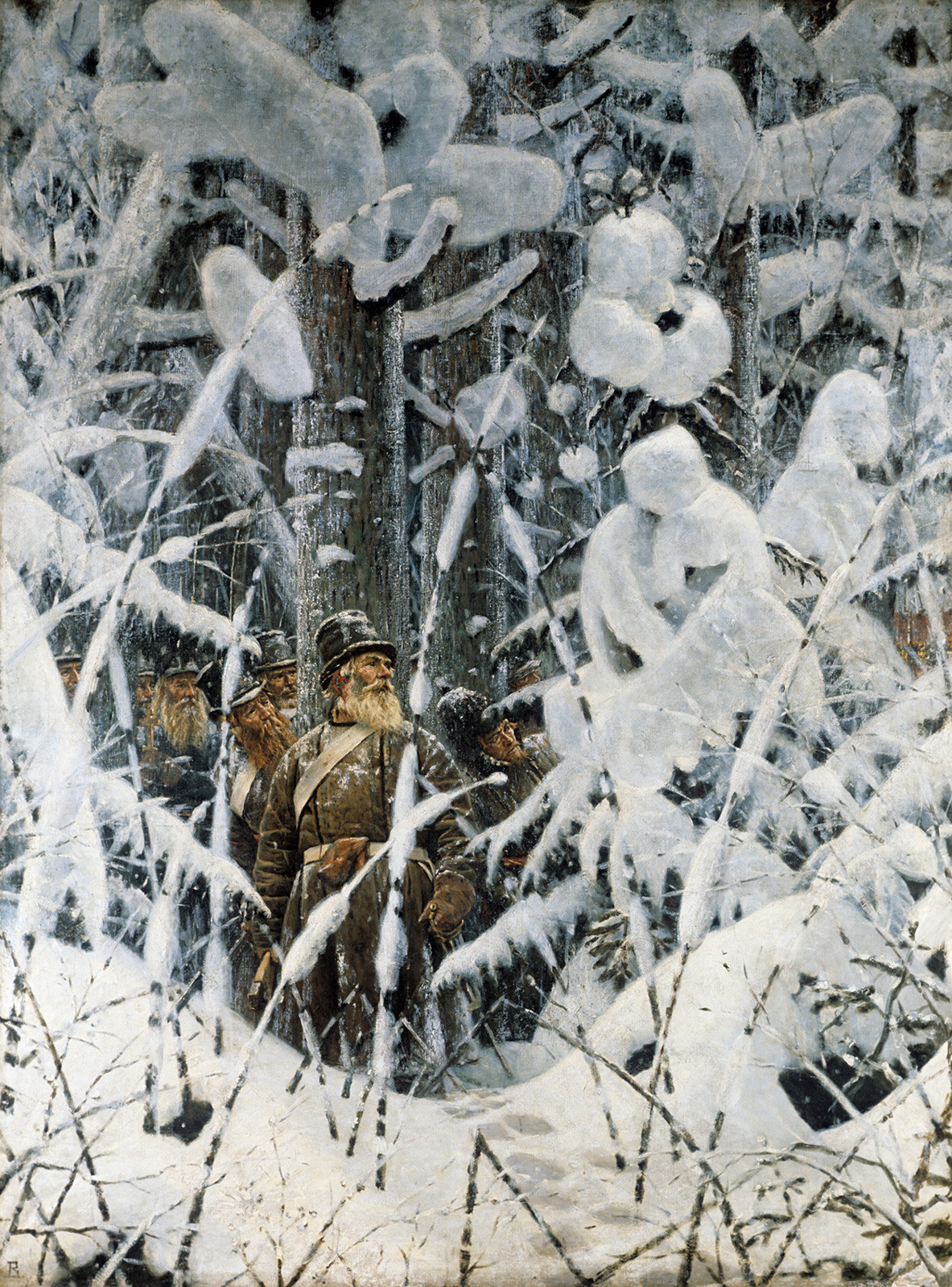 Vasily Vereshchagin. Wait. Let them come nearer