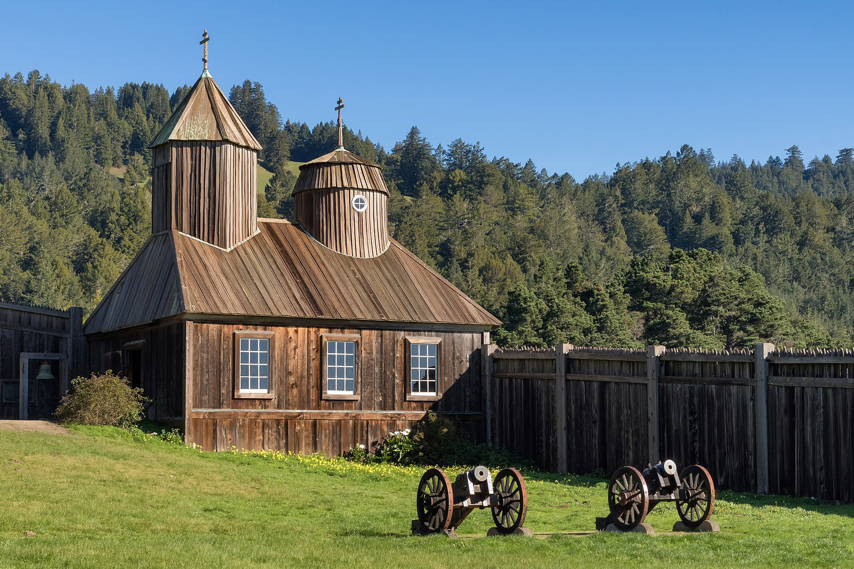 Russian chapel at Fort Ross.