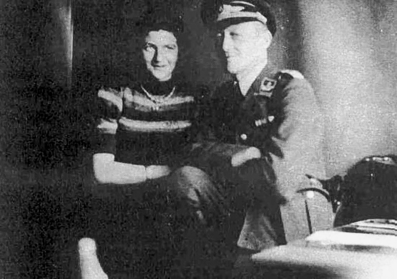 Willi Schultz and Ilse Stein (their only photo together).