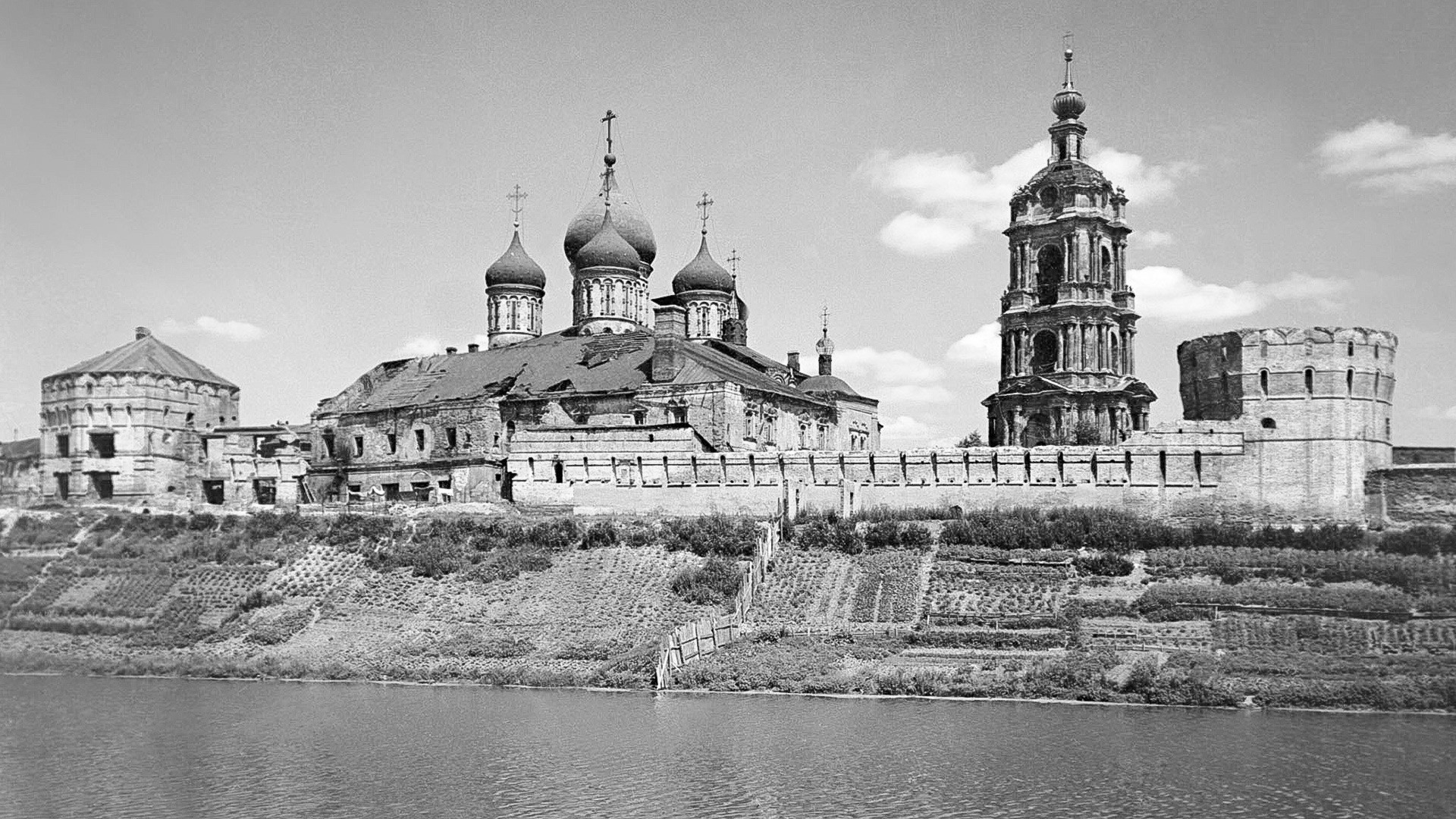 Biara Novospassky di Moskow.