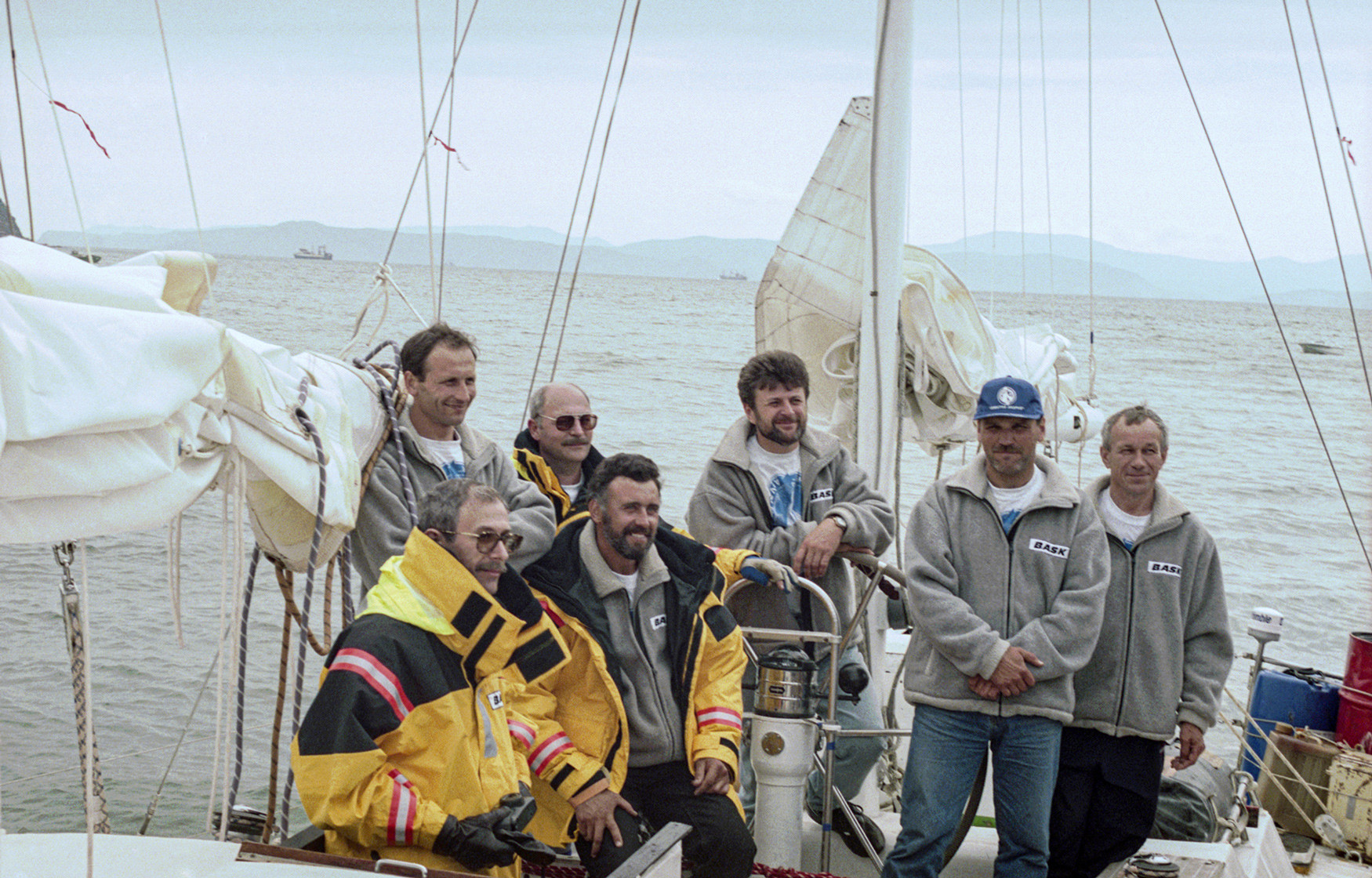 1998, on an expedition near Kamchatka.