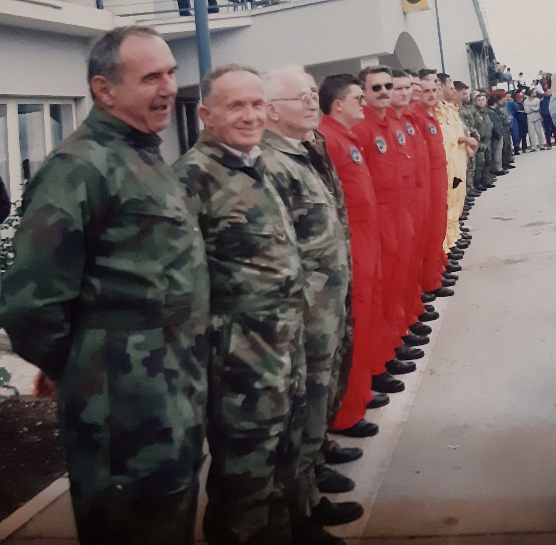 Љубомир Бајић на војној вежби уочи НАТО агресије