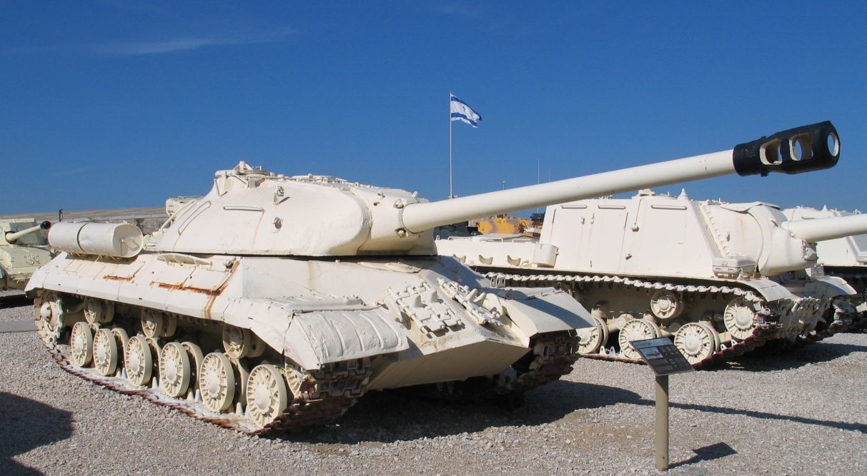 IS-3 capturado al Ejército egipcio. Museo de Yad la-Shiryon.