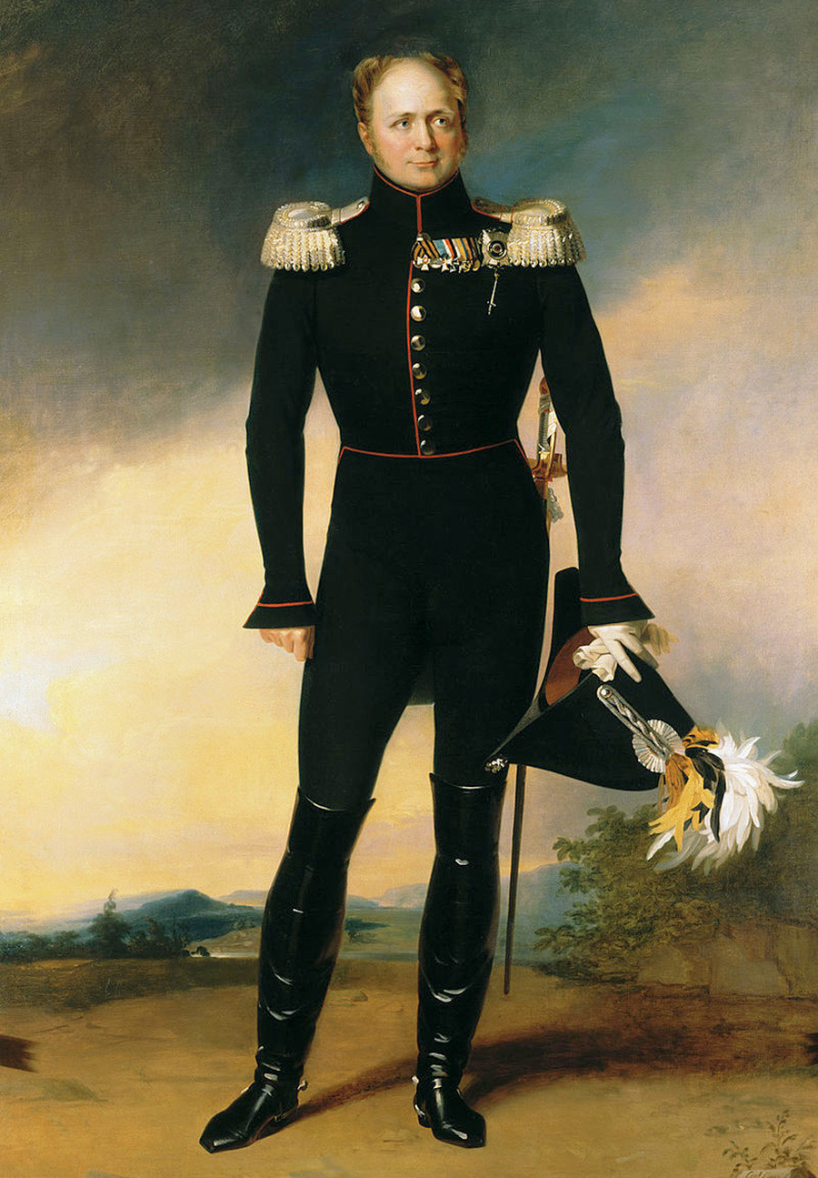Emperador ruso Alejandro I.